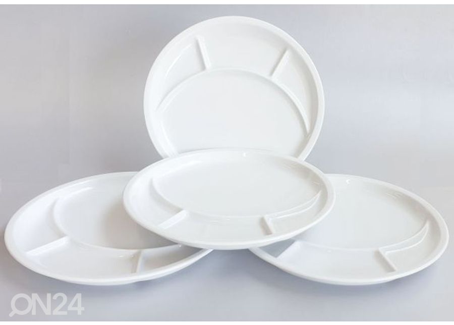 Taldrik Fondue 4 tk suurendatud