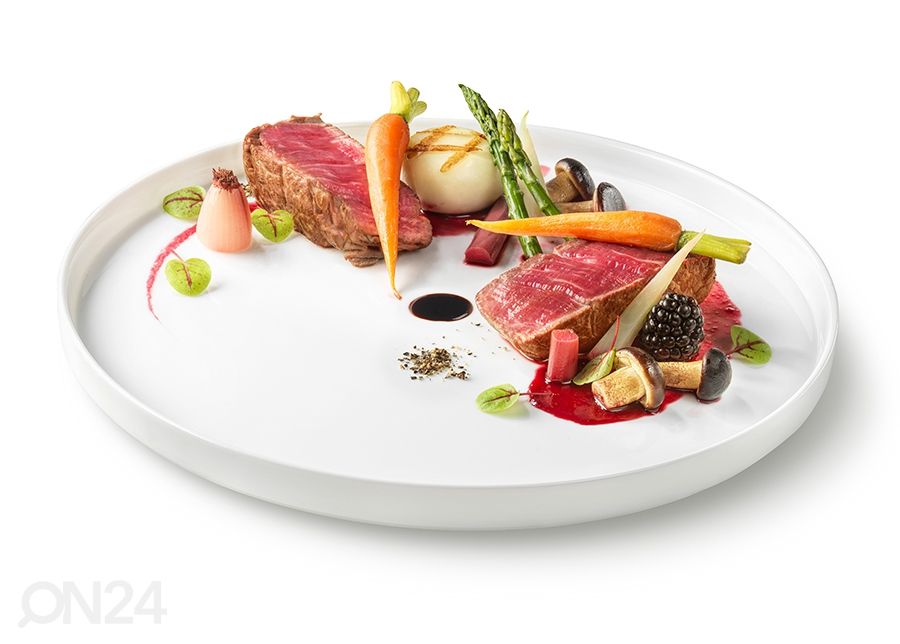 Taldrik Grangusto Ø 27 cm, valge, 2 tk suurendatud