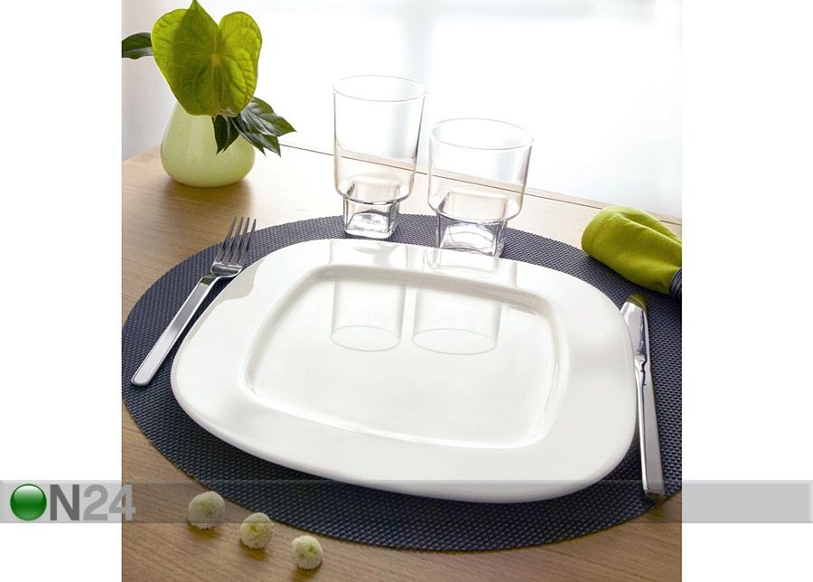 Taldrik Luminarc Squera 3tk Ø28cm suurendatud