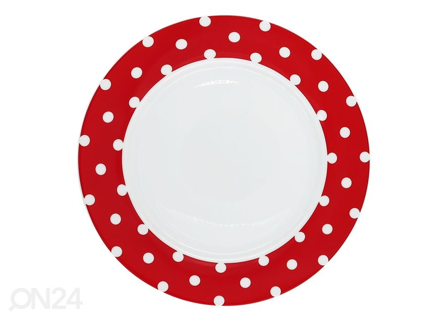 Taldrik Väike täpp Ø 27 cm, 6 tk suurendatud