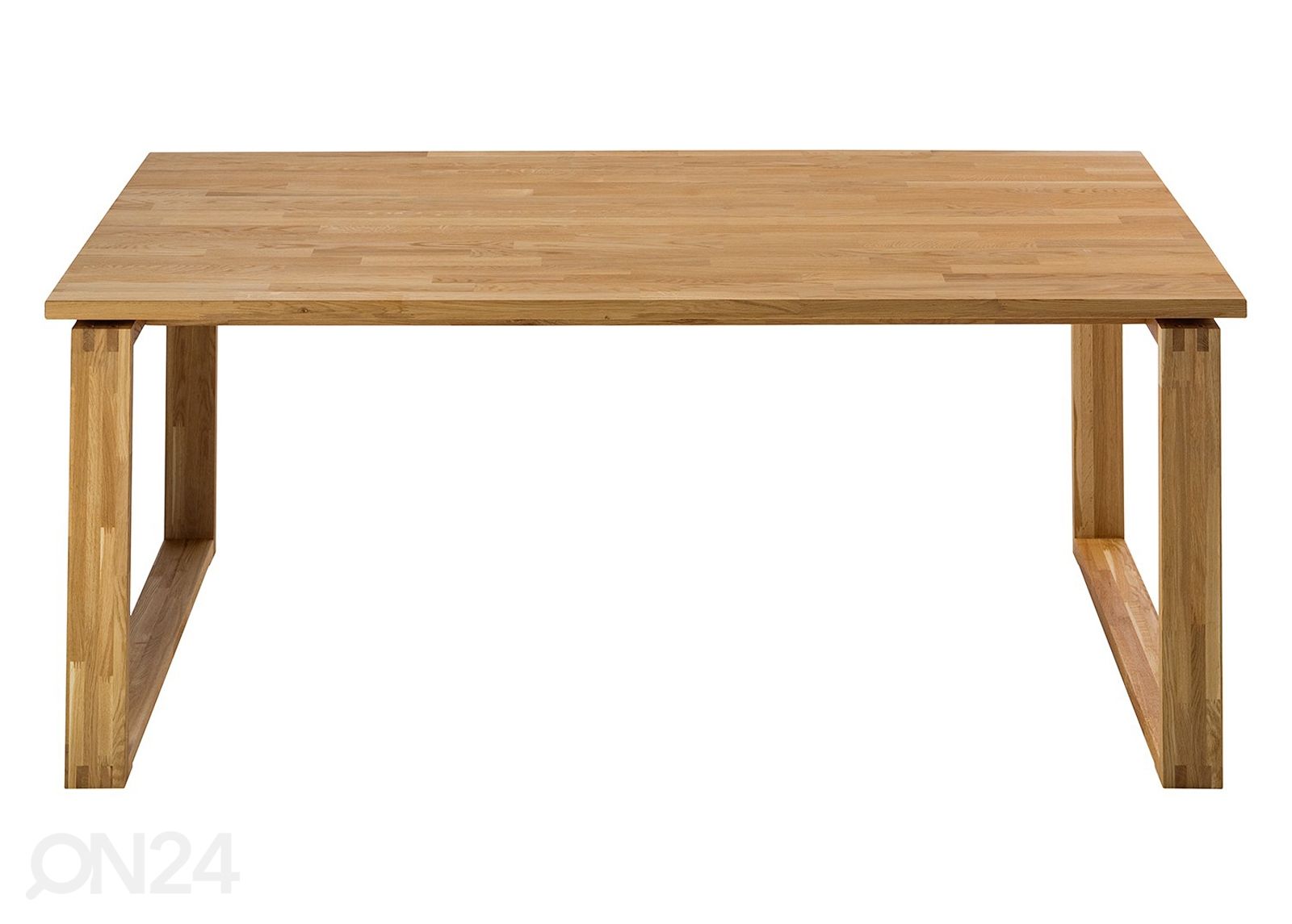 Tammepuidust söögilaud Rino 180x100 cm suurendatud
