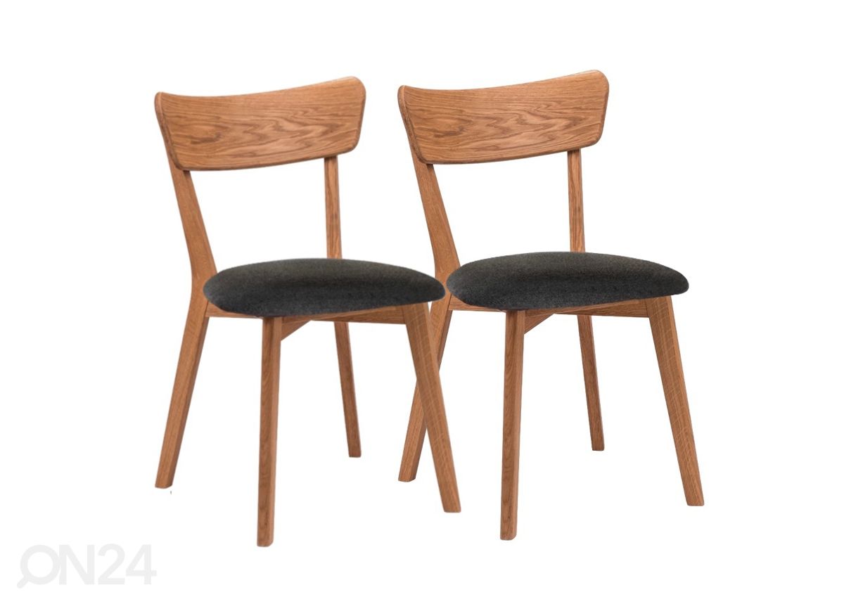 Tammepuidust tool Dora lakitud, 2 tk suurendatud