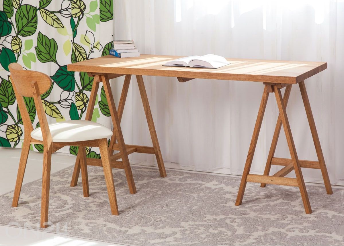 Tammepuust kirjutuslaud Bridge suurendatud