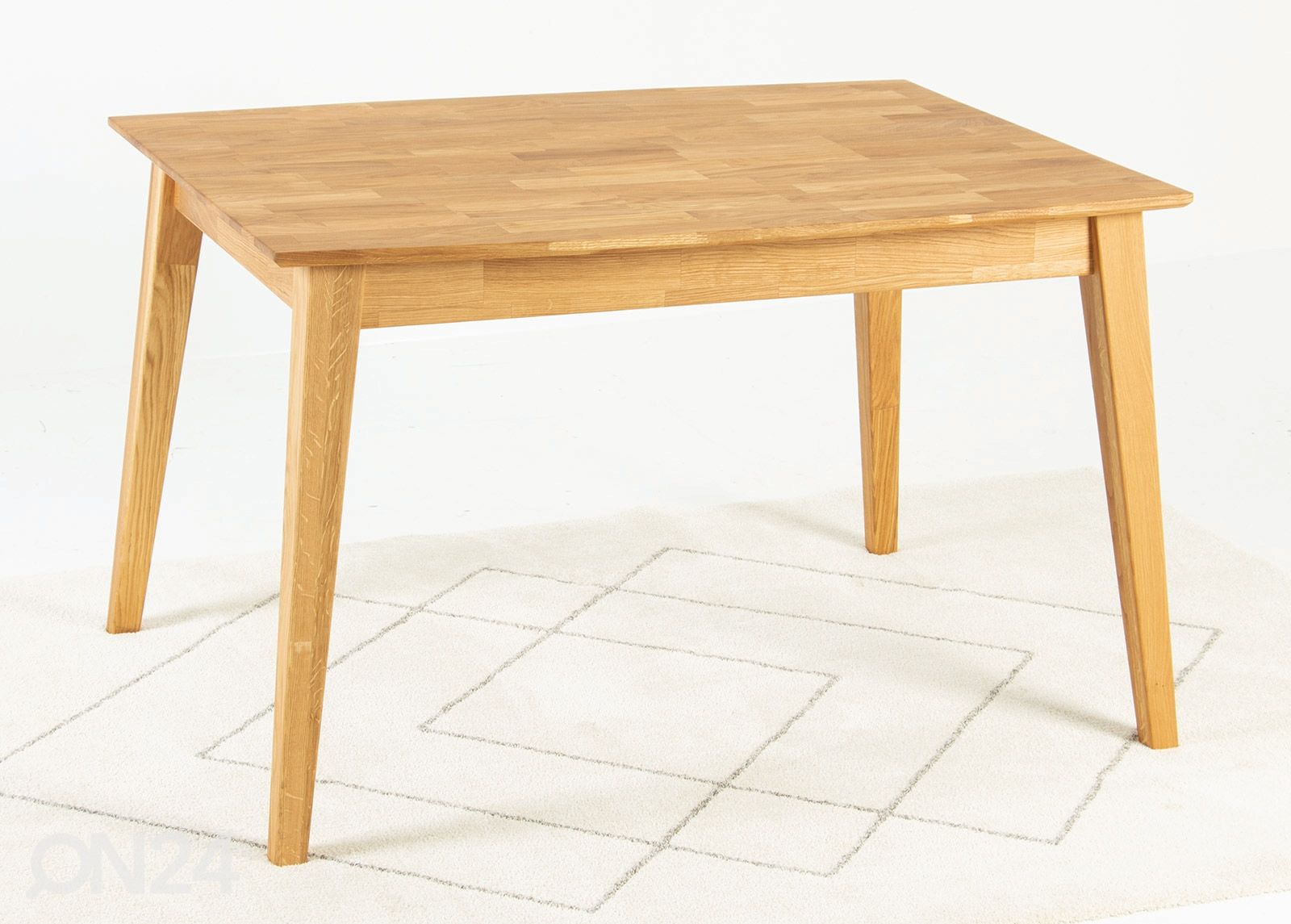 Tammepuust söögilaud 120x80 cm suurendatud