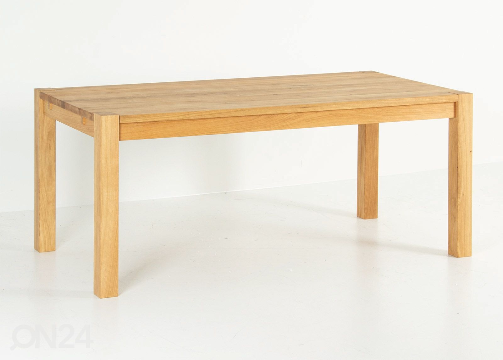 Tammepuust söögilaud 180x90 cm suurendatud