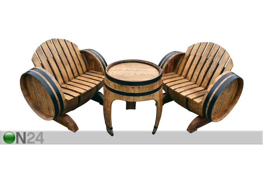 Tammevaadist mööbel Barrel suurendatud