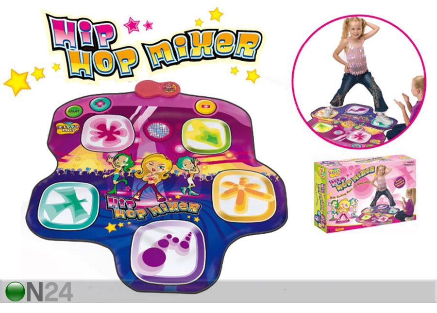 Tantsumatt "Hip Hop Mixer" suurendatud