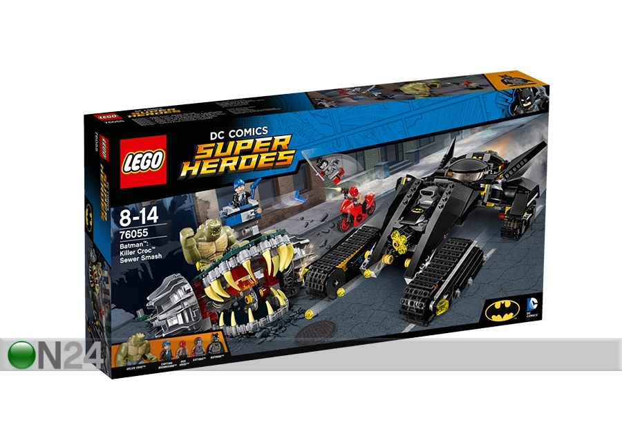 Tapjakrokodill™ – rentslipurustus Lego Super Heroes Batman™ suurendatud