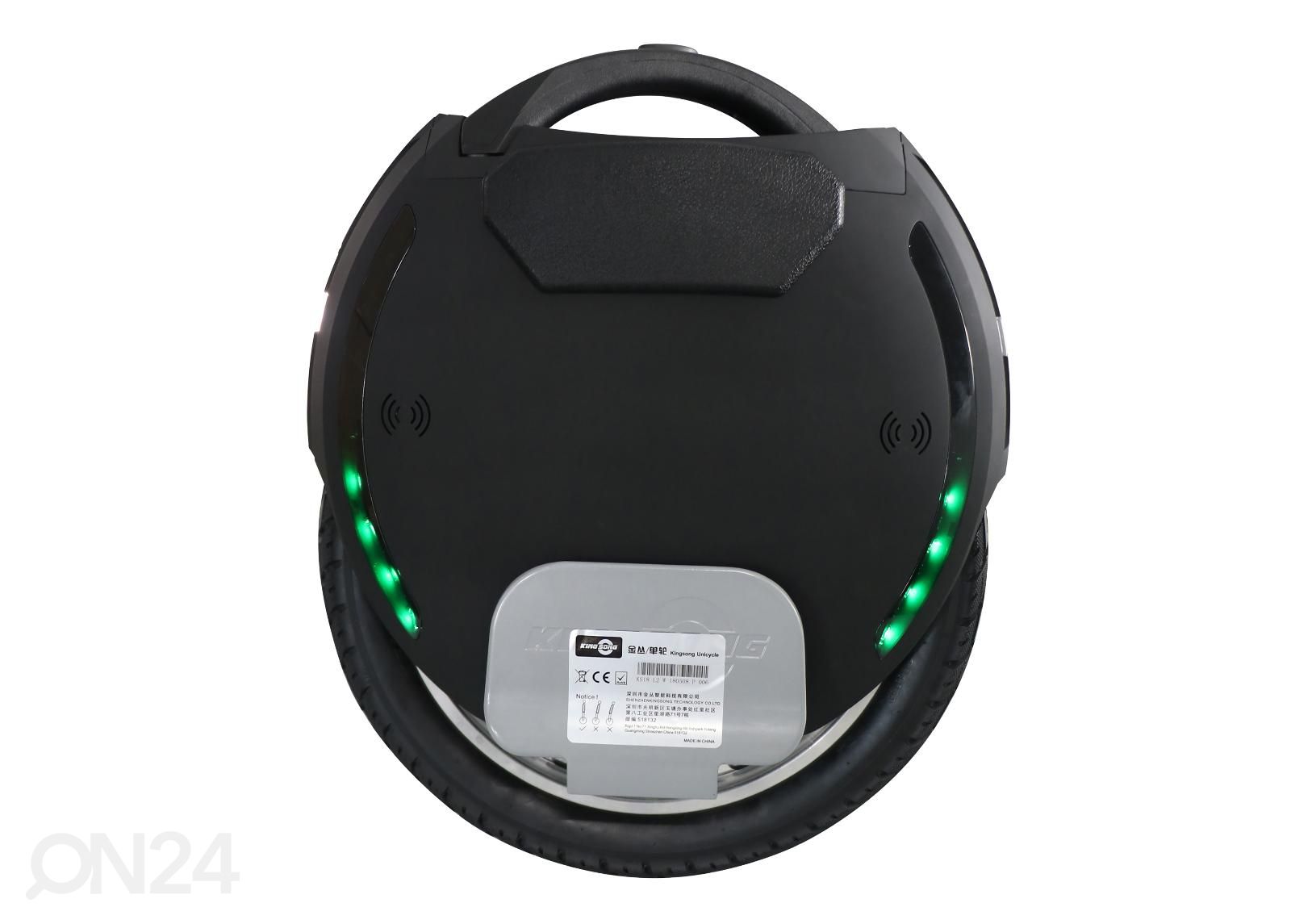 Tasakaaluliikur Kingsong KS-18XL matt must suurendatud