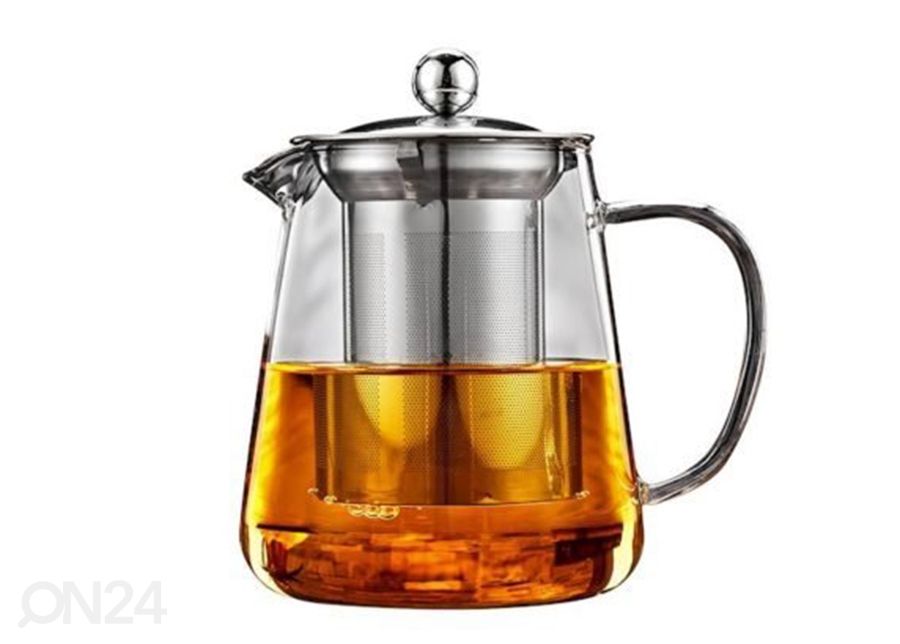 Teekann klaasist 1,4 L suurendatud