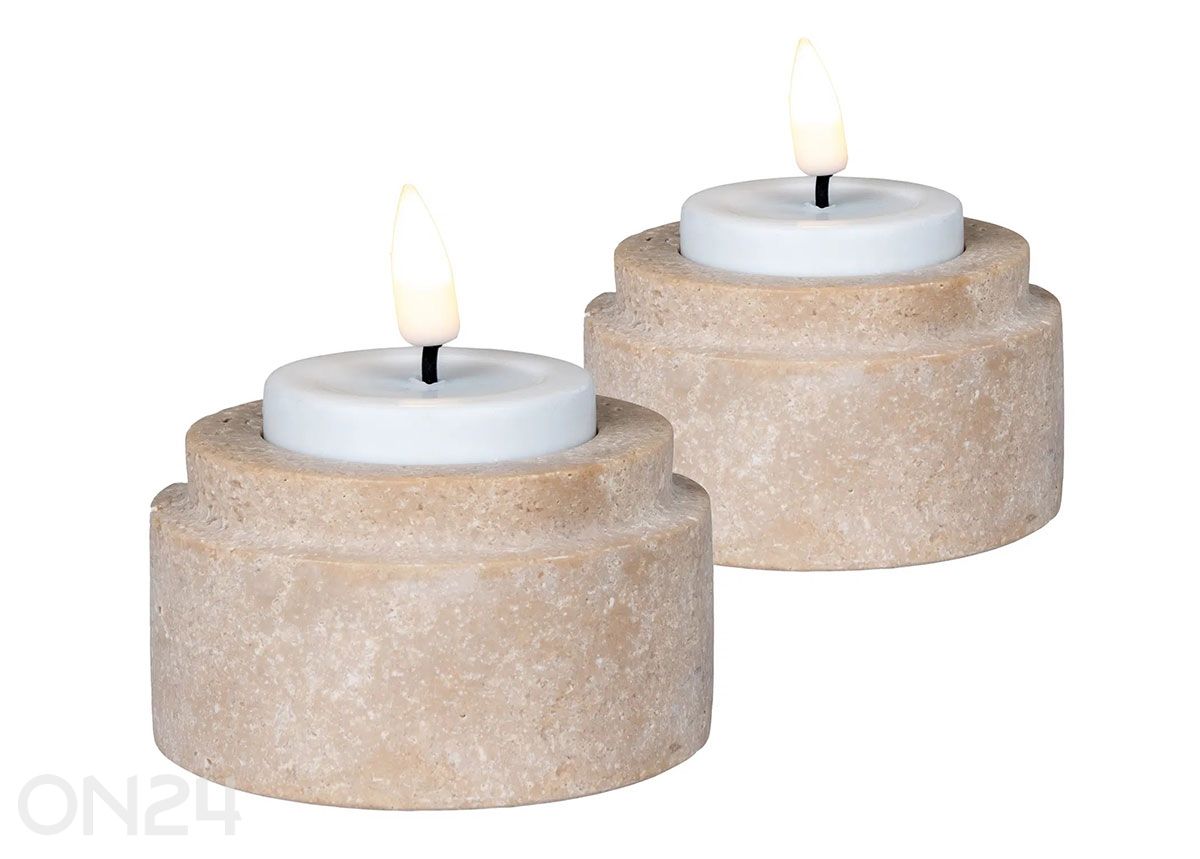 Teeküünla alused 2 tk suurendatud