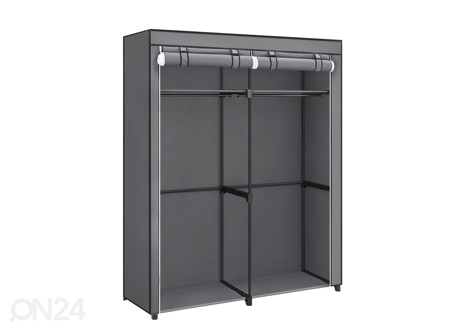 Tekstiilist riidekapp, hall suurendatud