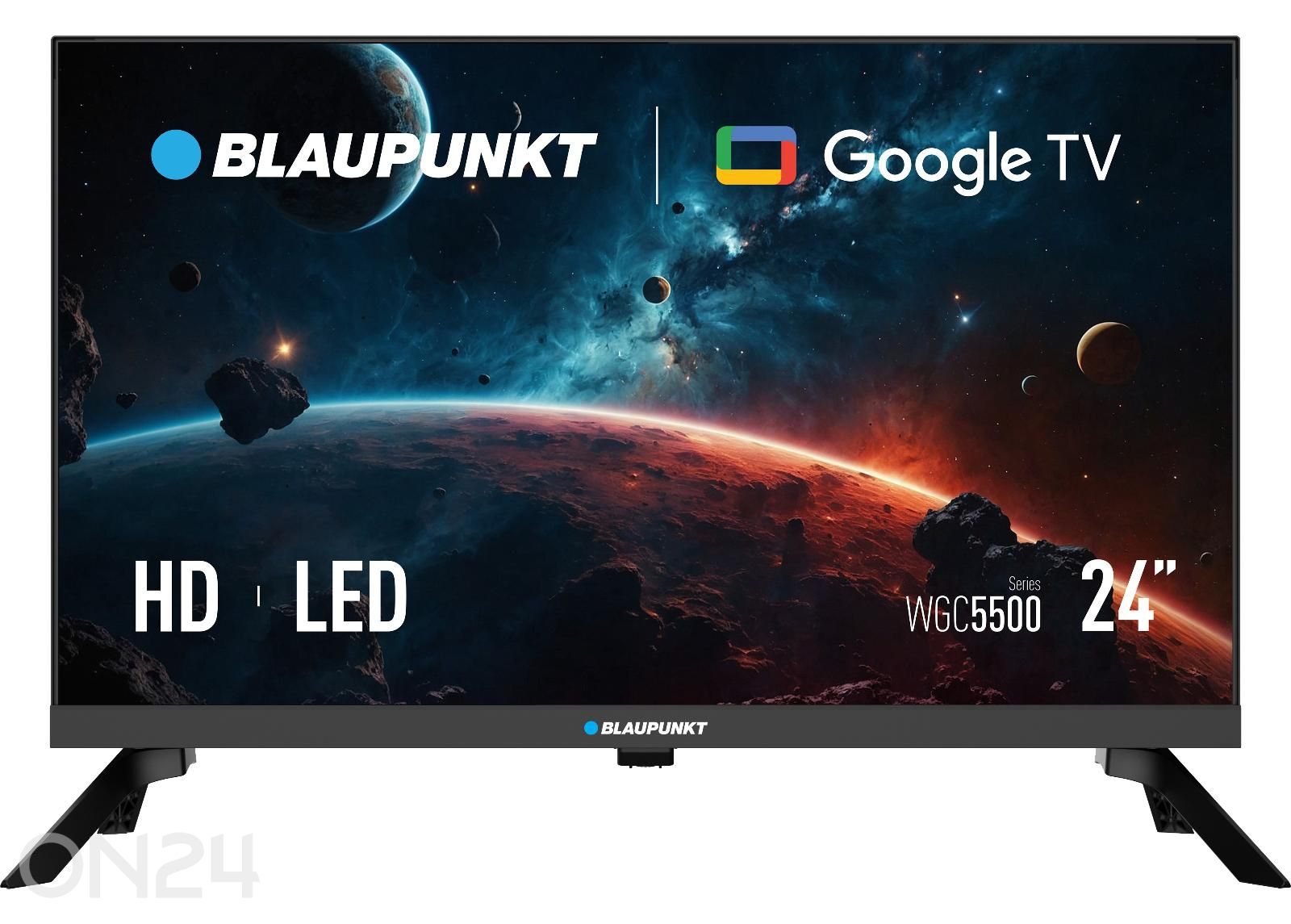 Teler Blaupunkt 24” (60cm) HD Ready Google TV suurendatud