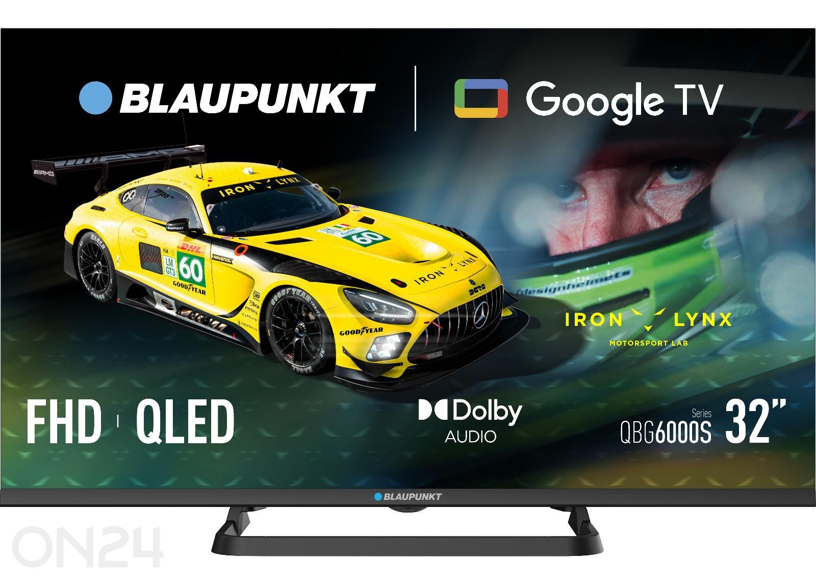 Teler Blaupunkt 32" (81cm) QLED Full HD Google TV suurendatud