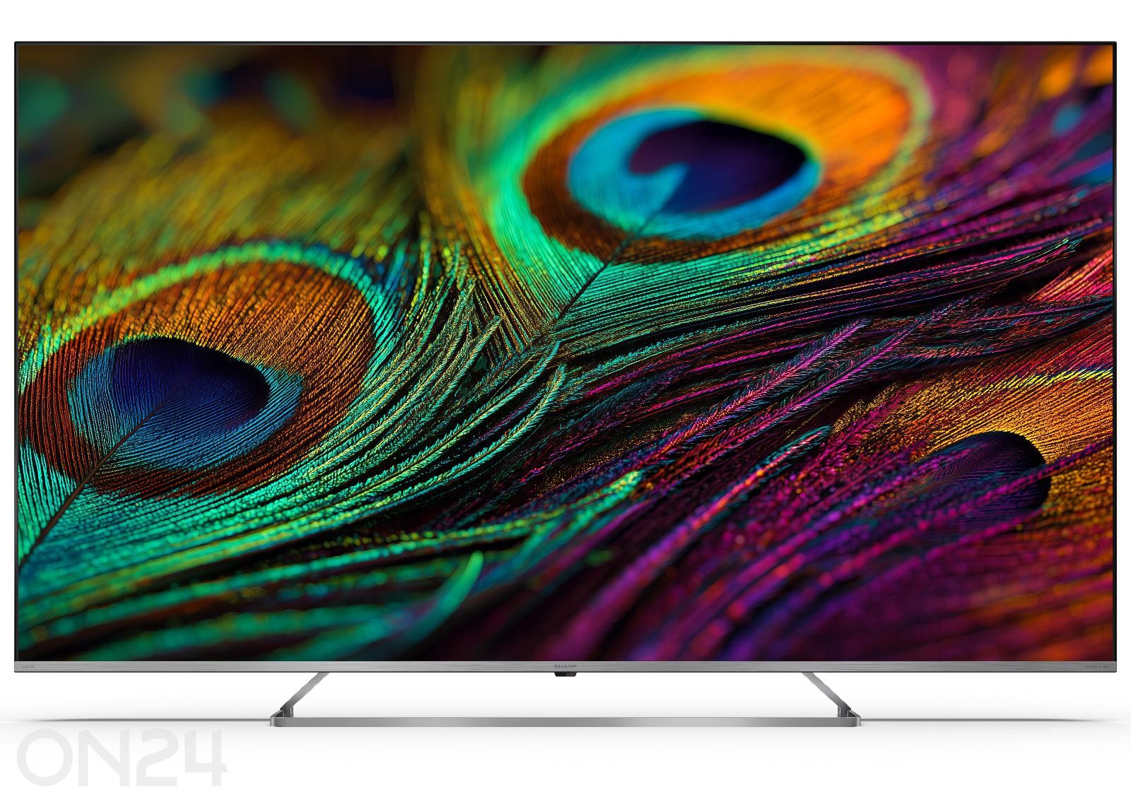 Teler Sharp 65" (164 cm) Mini LED QLED 4K Ultra HD Google TV, Harman/Kardon, DolbyVision, DolbyAtmos suurendatud