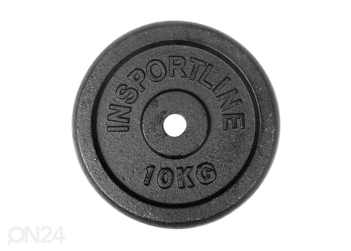 Terasest ketas inSPORTline 10kg suurendatud