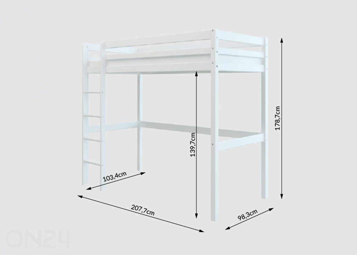 Thuka narivoodi Hit suurendatud mõõdud
