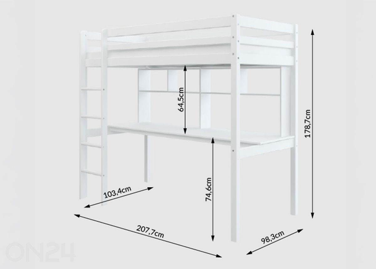 Thuka narivoodi lauaga Hit suurendatud mõõdud