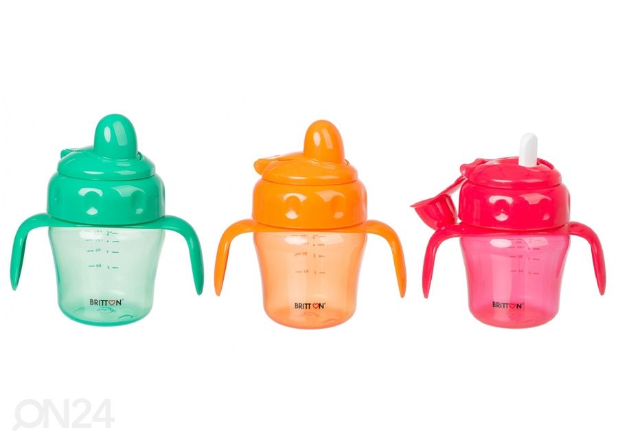Tilgavaba pehme nokaga pudel Britton 150 ml (3tk) suurendatud