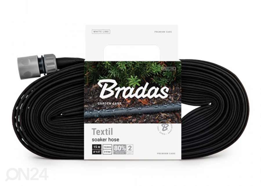 Tilkvoolik Bradas Soaker Textil Hose 15 m suurendatud