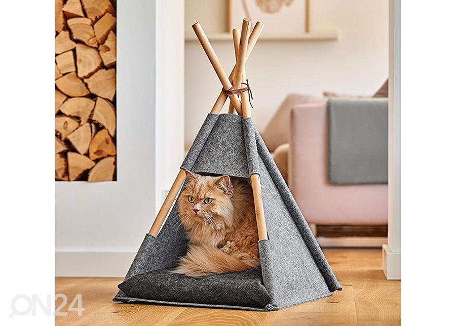 Tipi telk lemmikloomale suurendatud