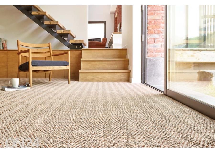 Toa- ja terrassivaip Nature Twill 100x400 cm suurendatud