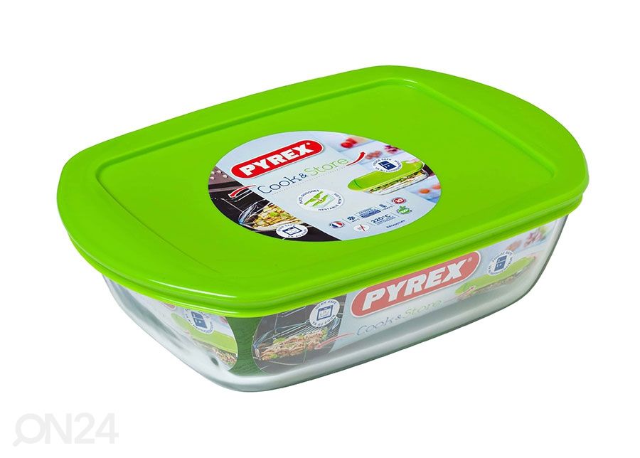 Toidukarp/ahjuvorm Pyrex 1,1 L suurendatud
