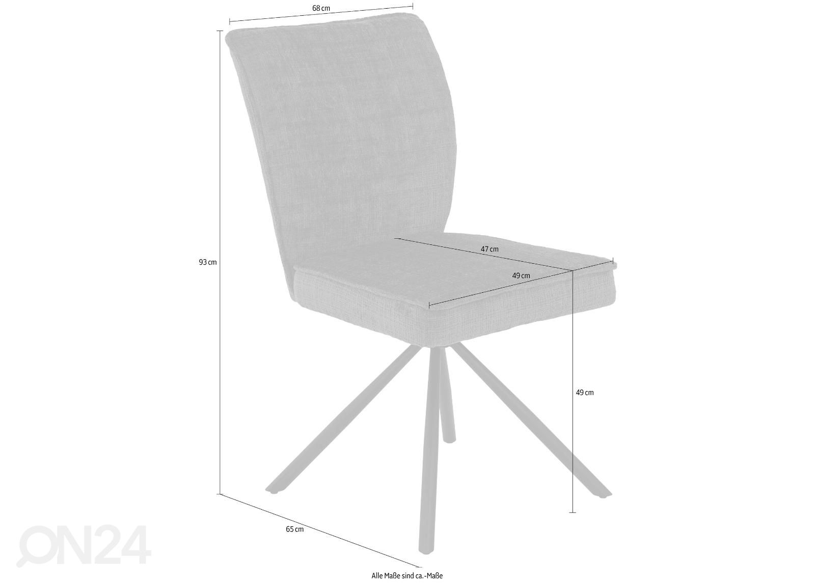 Toolid Ida 2 tk, pöörlev suurendatud mõõdud