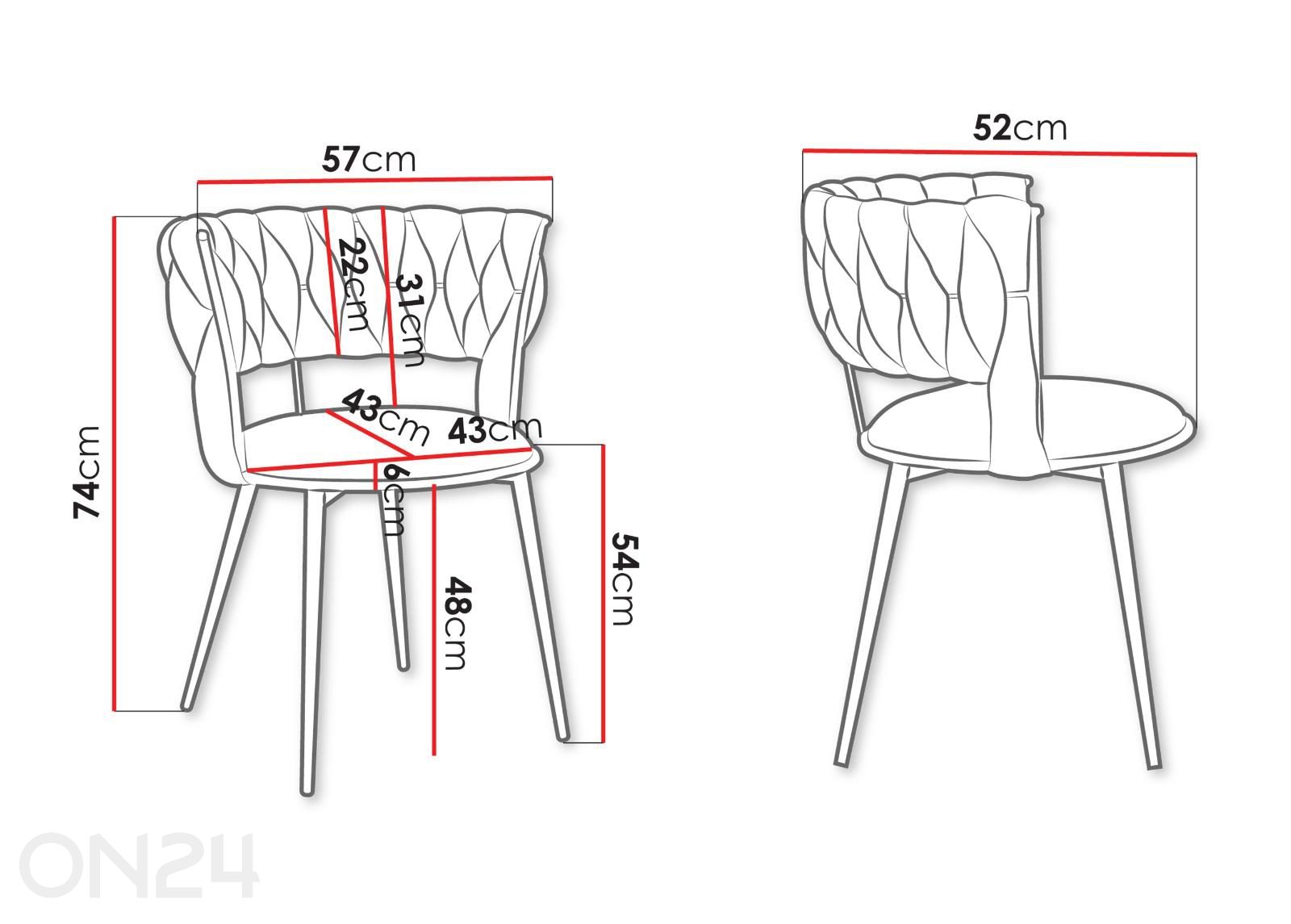 Toolid Muz, 2 tk suurendatud mõõdud