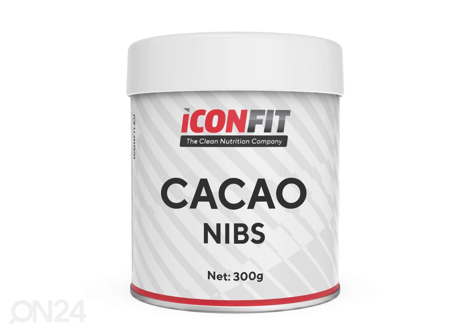 Toorkakao tükid Cacao Nibs 300 g Iconfit suurendatud