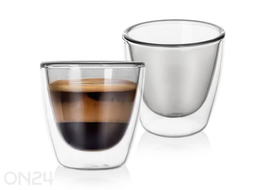 Topeltseinaga klaasid, 2 tk 90 ml suurendatud