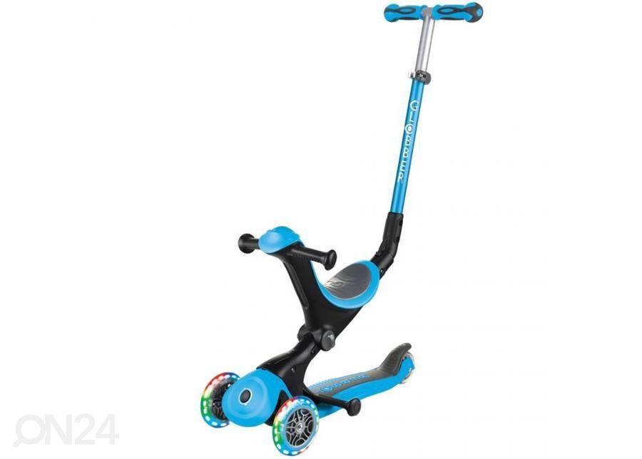 Tõukeratas/jooksuratas Smj Globber GO-UP Deluxe Lights suurendatud