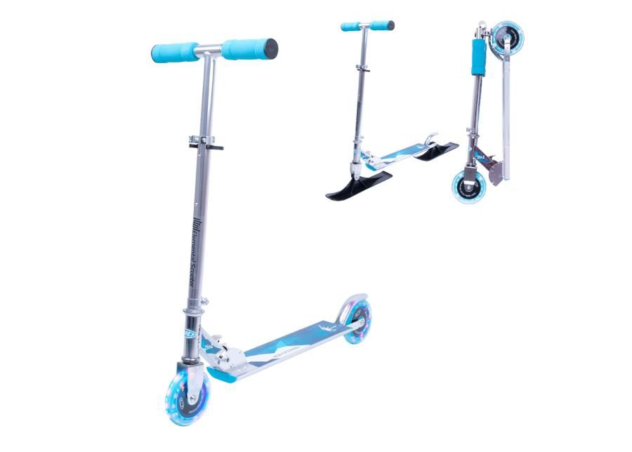 Tõukeratas WORKER Snow Spider PRO 2in1 suurendatud
