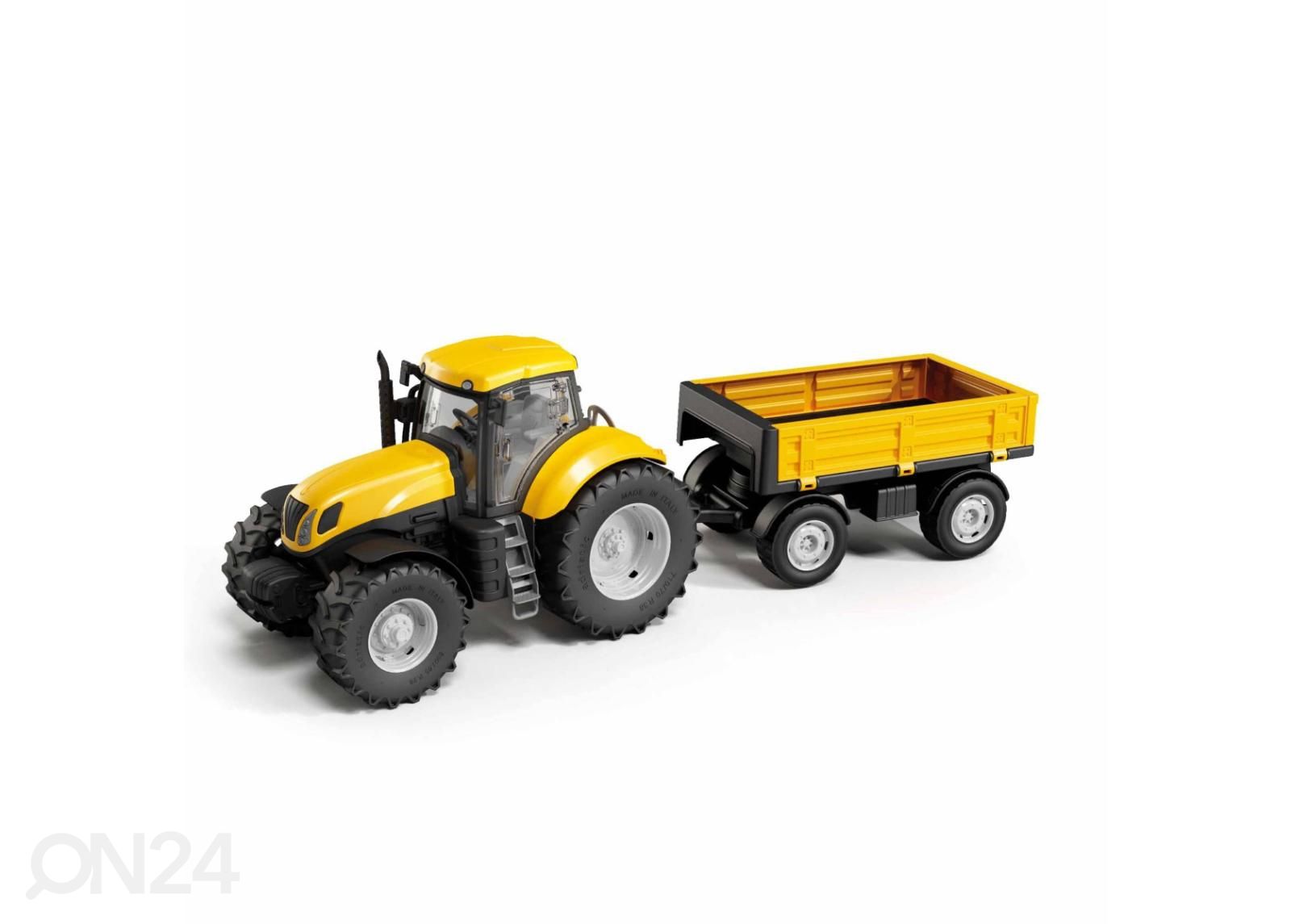 Traktor järelkäruga suurendatud