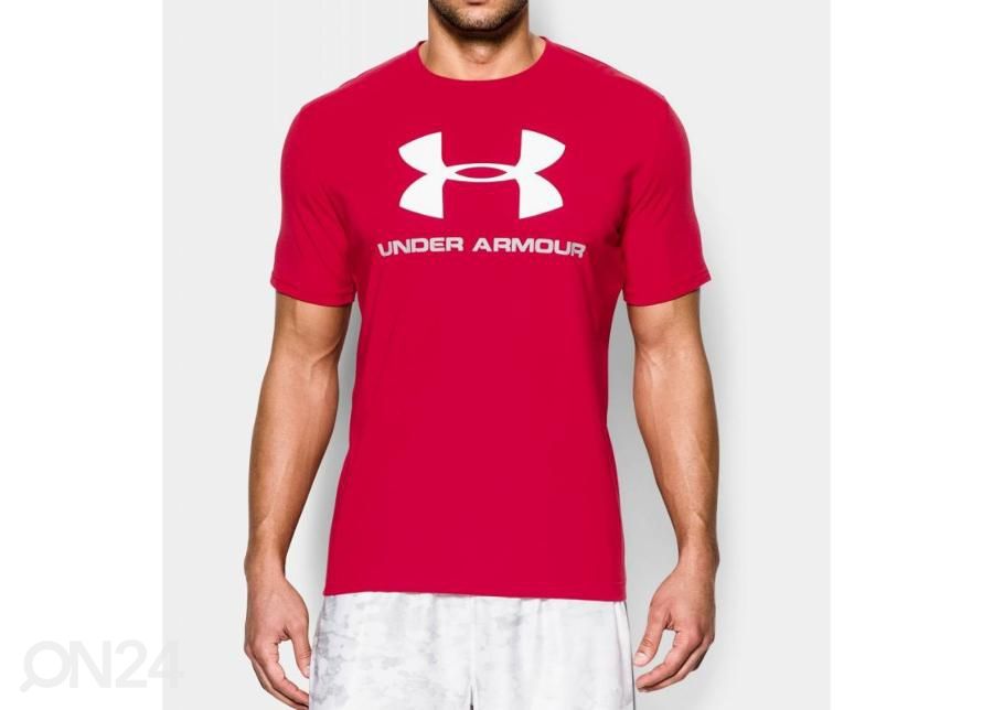 Treeningsärk meestele Under Armour Sportstyle Logo M 1257615-600 suurendatud
