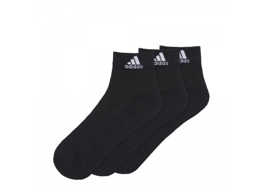 Treeningsokid 3-pakk Adidas 3 Stripes Performance Ankle Half Cushioned suurendatud