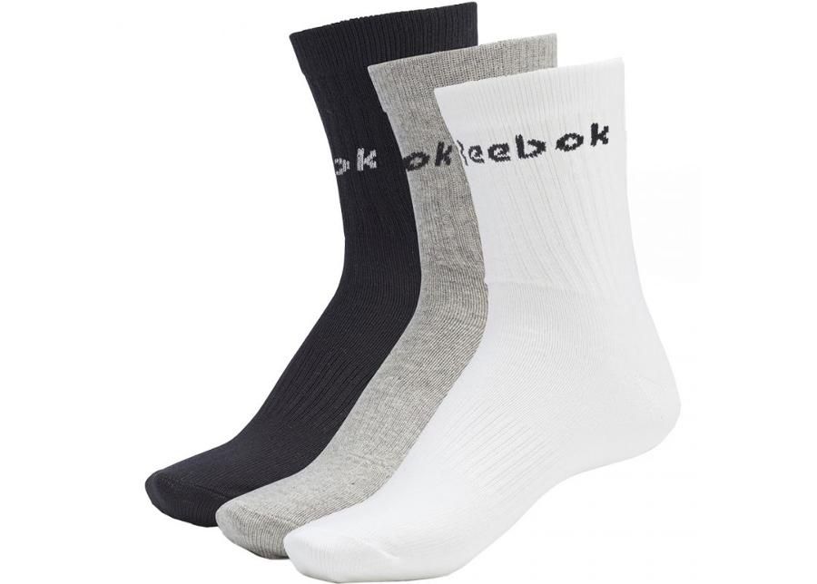 Treeningsokid Reebok Active Core Mid Crew S 3-pakk GC8669 suurus 43-45 suurendatud