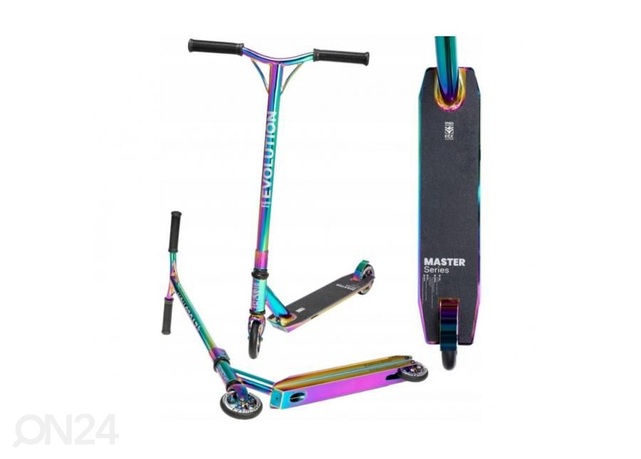 Triki tõukeratas Master Neo Chrome 110mm suurendatud