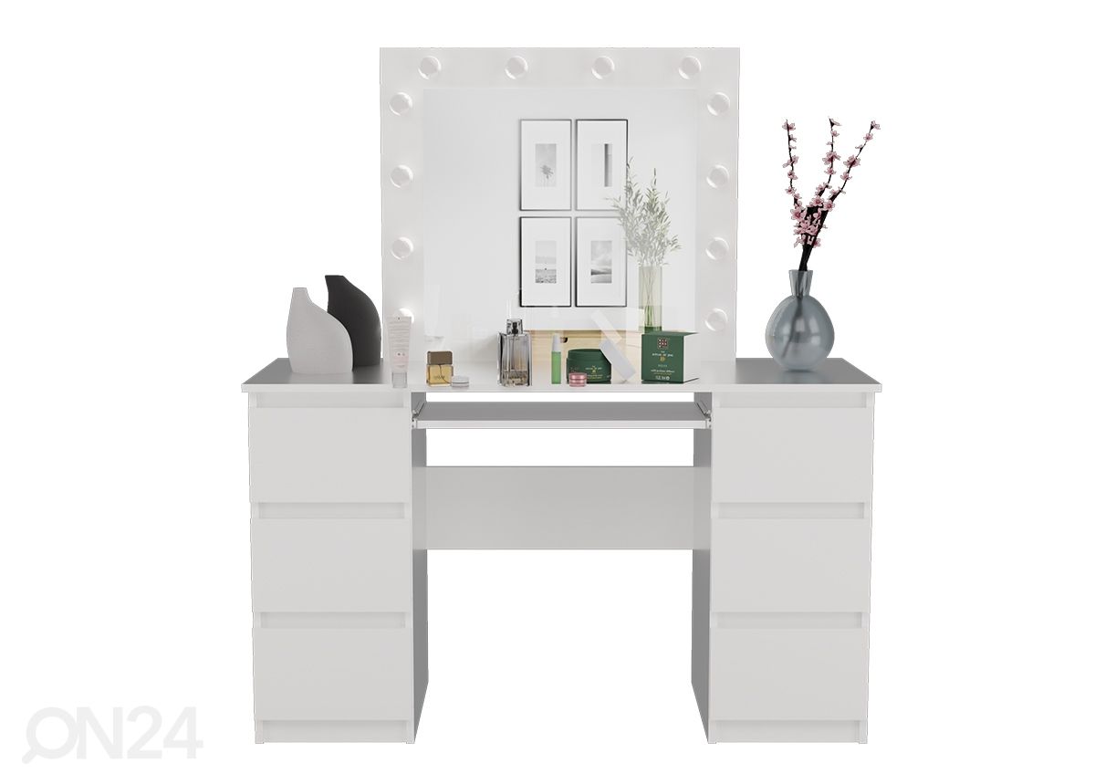 Tualettlaud peegli ja valgustusega Ganz 2 suurendatud