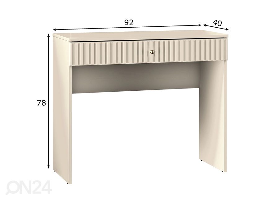 Tualettlaud Sophie 92 cm suurendatud mõõdud