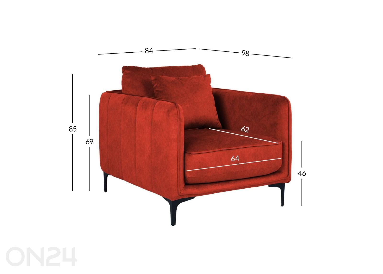 Tugitool Bianka suurendatud mõõdud