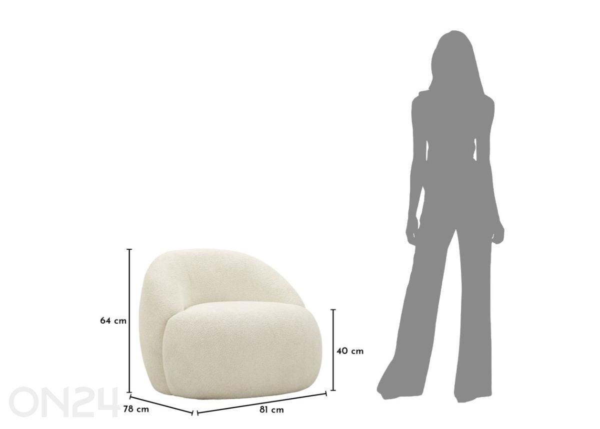 Tugitool Ginerva suurendatud mõõdud