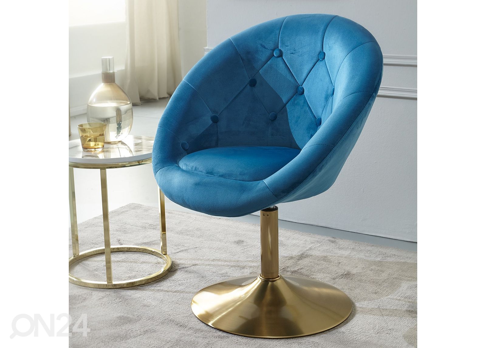 Tugitool Lounge, sinine suurendatud