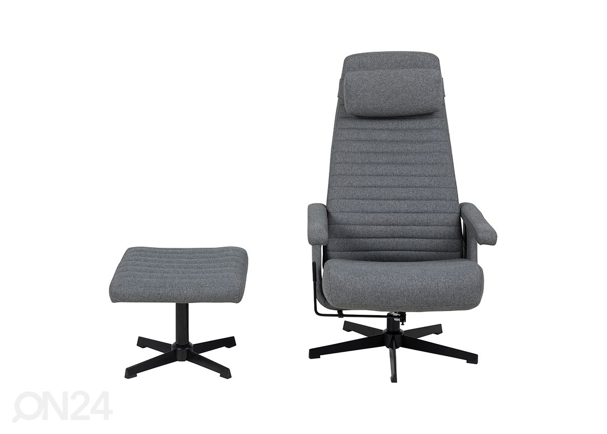 Tugitool recliner Tranby järiga suurendatud