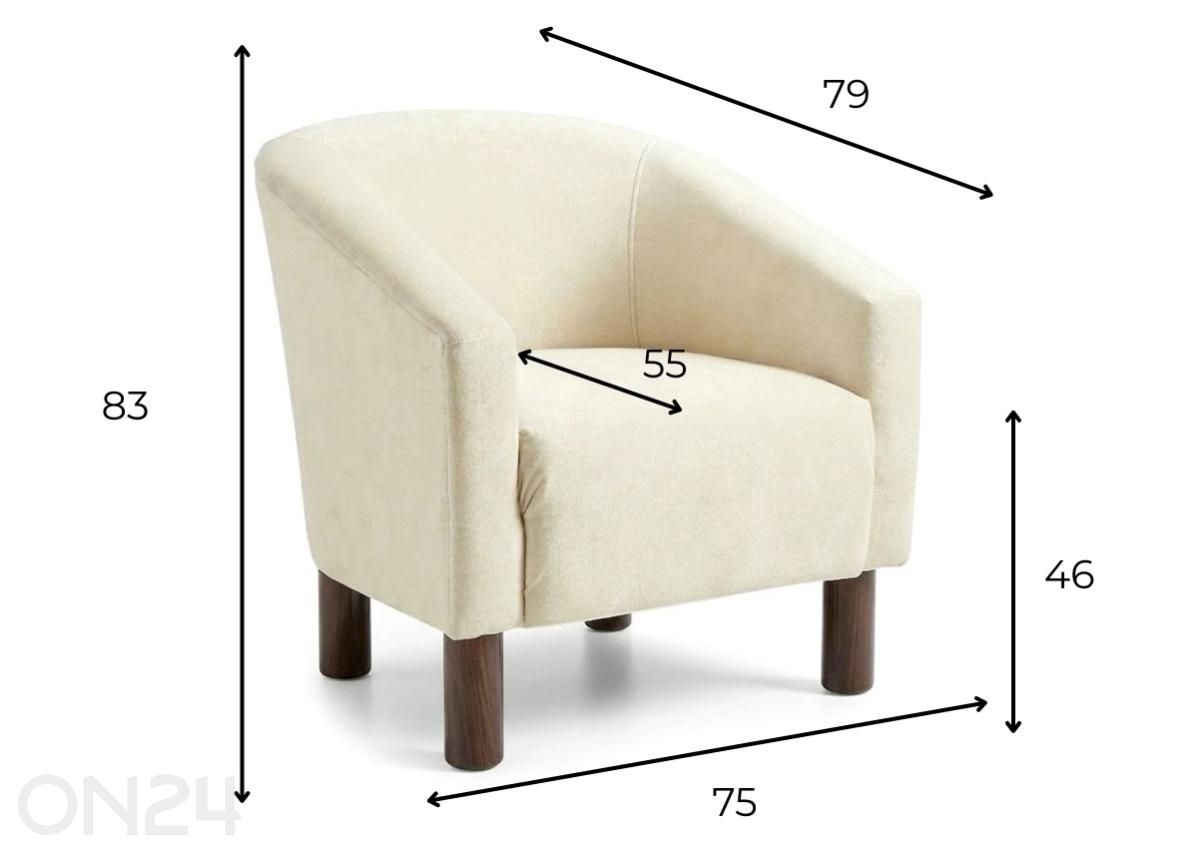 Tugitool Senna suurendatud mõõdud