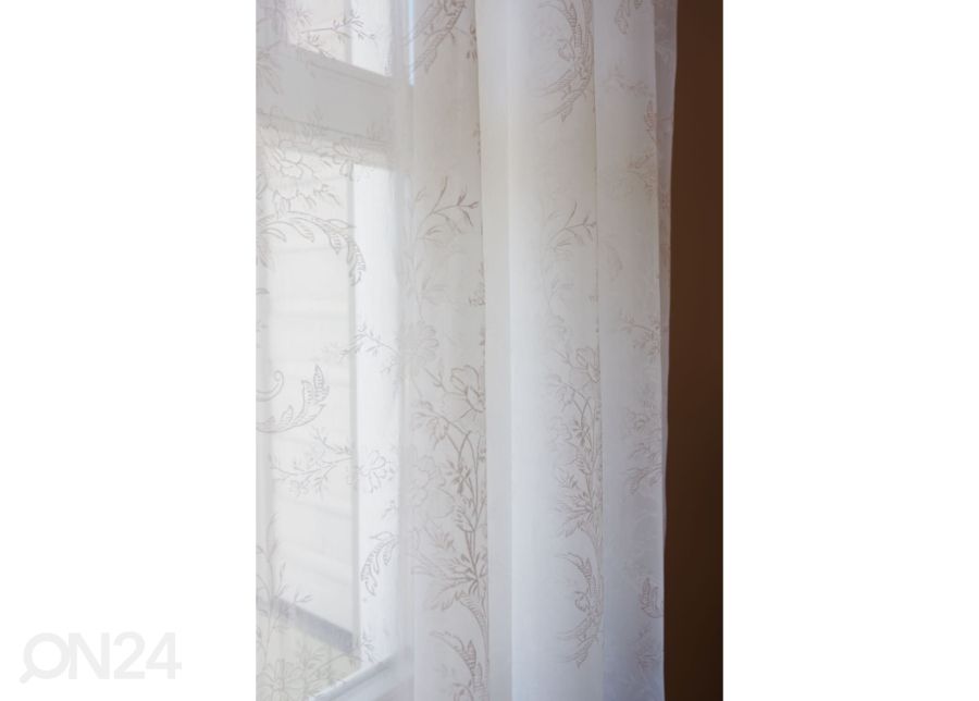 Tüllkardin ARGENTO v.05 valge 250x250 cm suurendatud