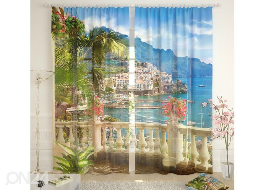 Tüllkardin Bay View 400x260 cm suurendatud