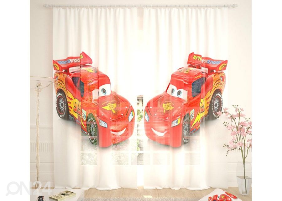 Tüllkardin Cars 400x260 cm suurendatud