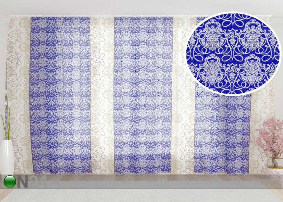 Tüllkardin Flor 260x350 cm suurendatud