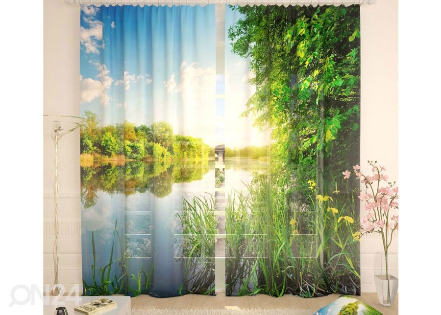 Tüllkardin Good Morning 400x260 cm suurendatud